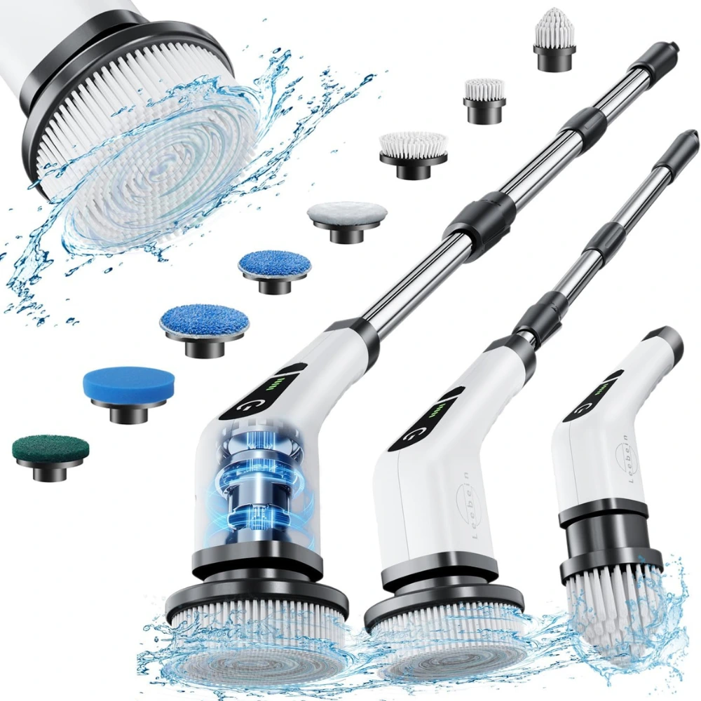 Cordless Electric Spin Scrubber